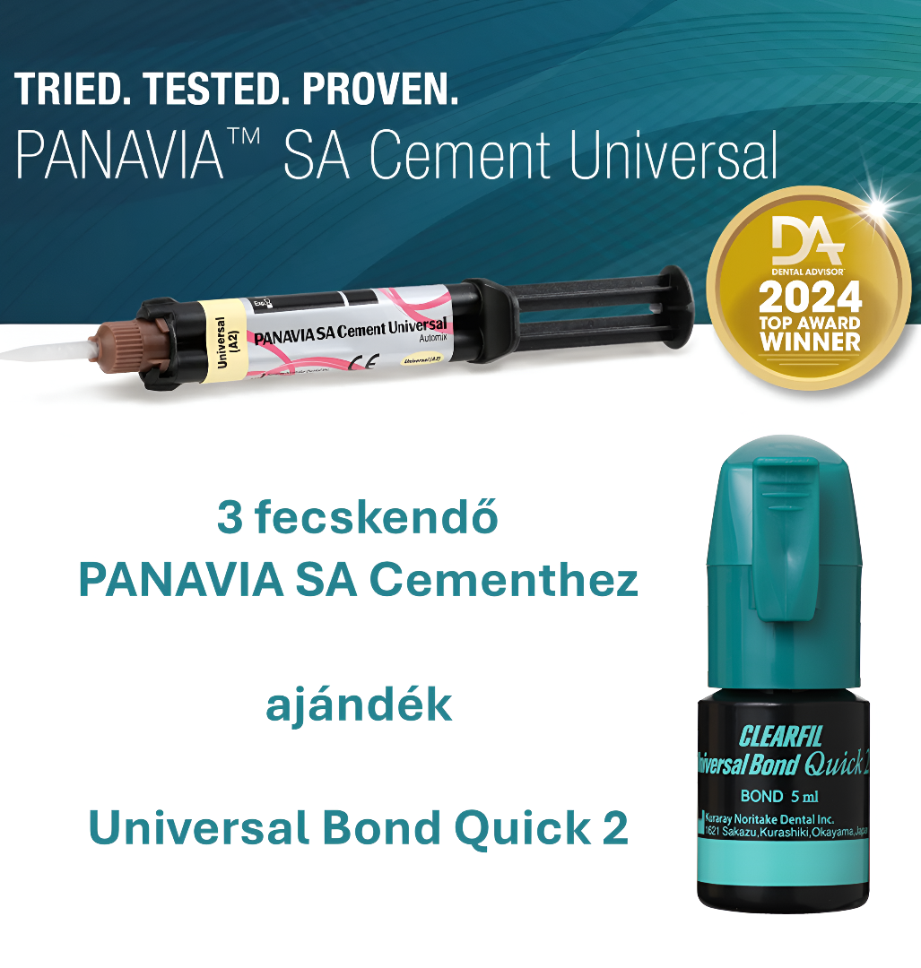 PANAVIA SA CEMENT + UNIVERSAL BOND QUICK 2 CSOMAG